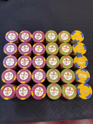 Holiday in Reno (genuine) 600 Chip Set
